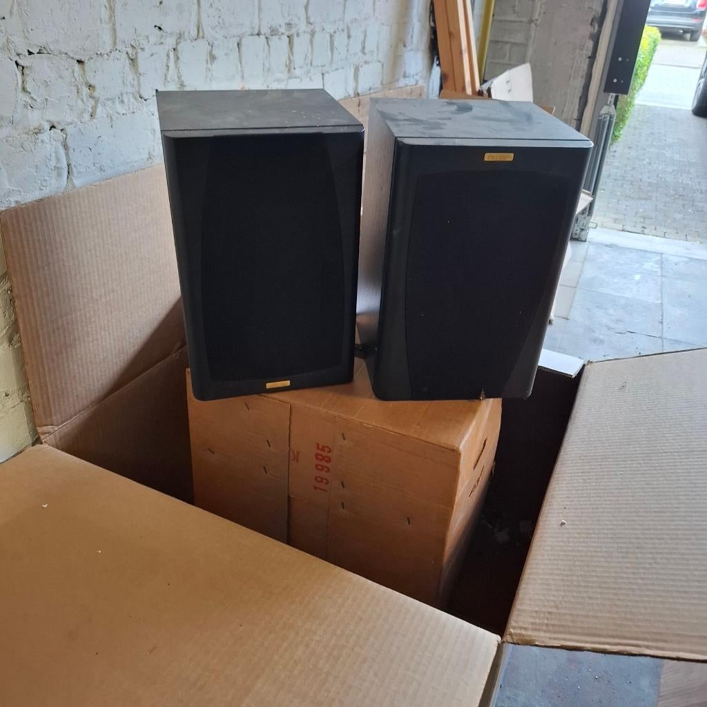 Enceintes d'étagère JAMO 38  60W, 60 à 120 watts, Enlèvement, Utilisé, Haut-parleurs Frontaux, Arrière ou Stéréo