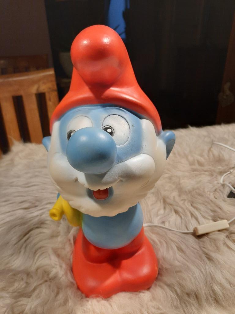 Nachtlampjes  SMURF en  VOETBAL, Kinderen en Baby's, Ophalen, Zo goed als nieuw
