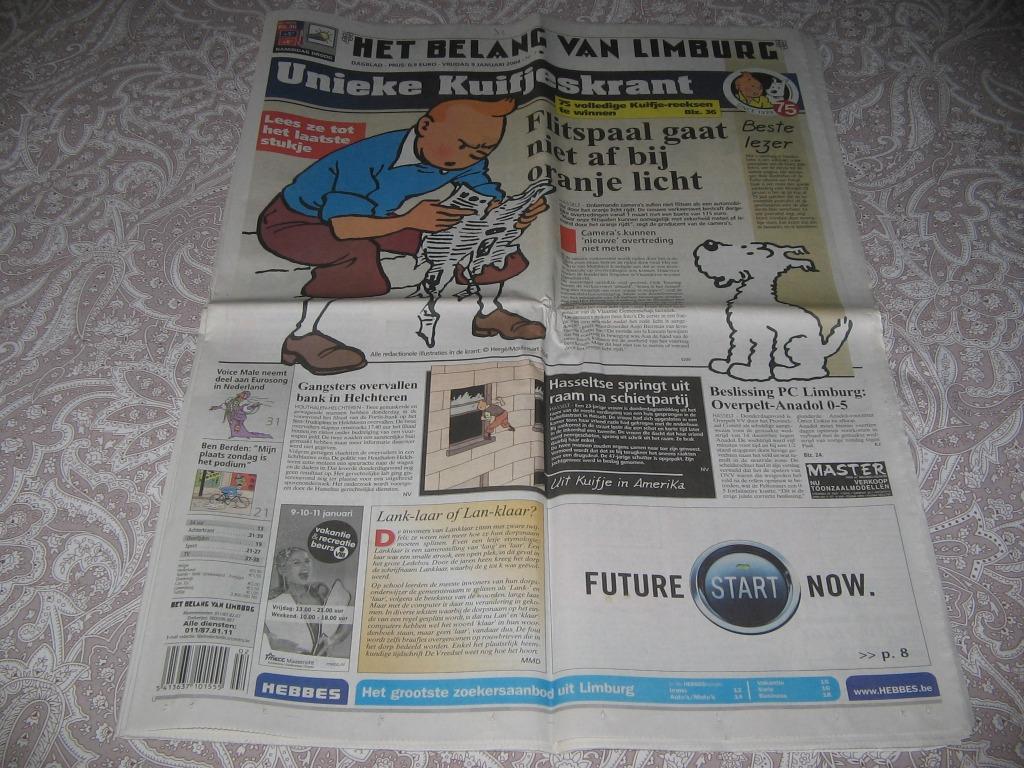 Unieke Kuifjeskrant (HBVL) 2004, Verzenden, Gelezen