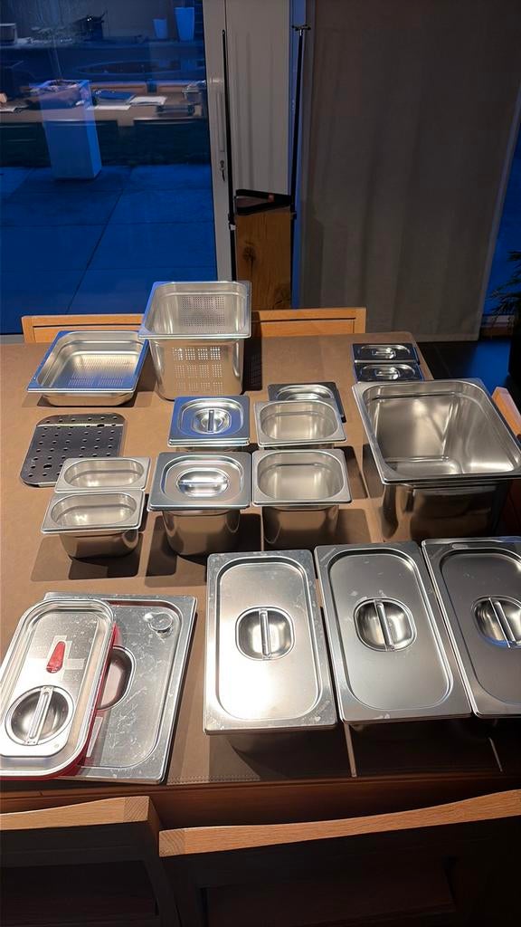 Bac inox gastronome, Articles professionnels, Horeca | Équipement de cuisine, Enlèvement