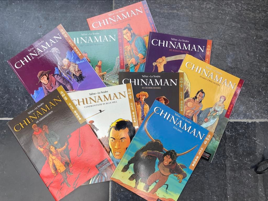 Chinaman 9 delen sc., Boeken, Stripverhalen, Ophalen of Verzenden