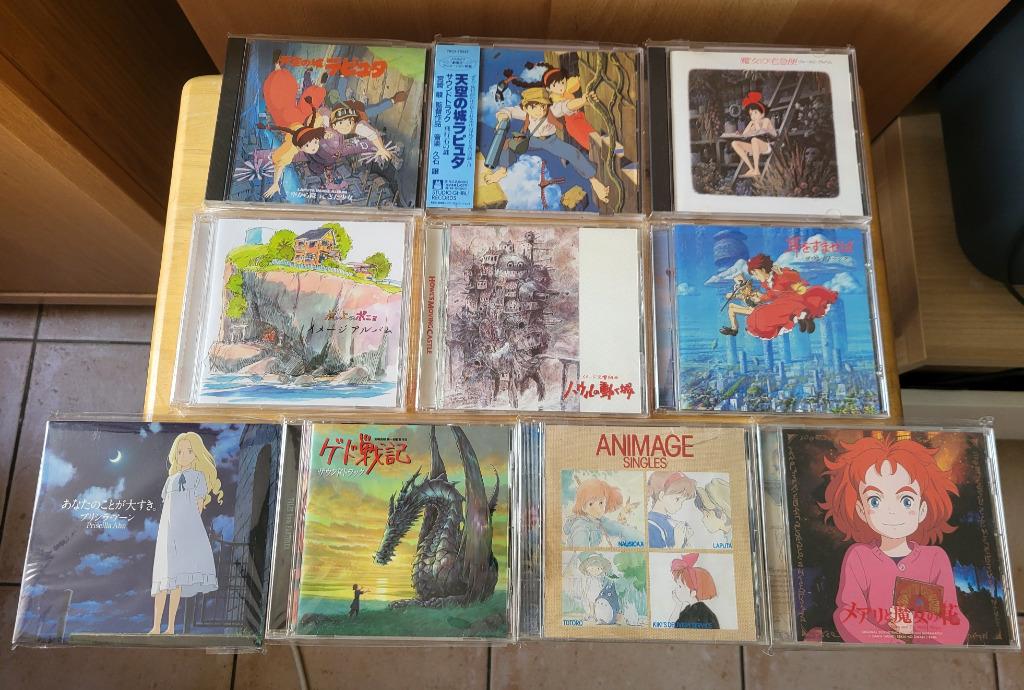 Lot CD de musique films Ghibli – OST Soundtracks, Ophalen, Zo goed als nieuw