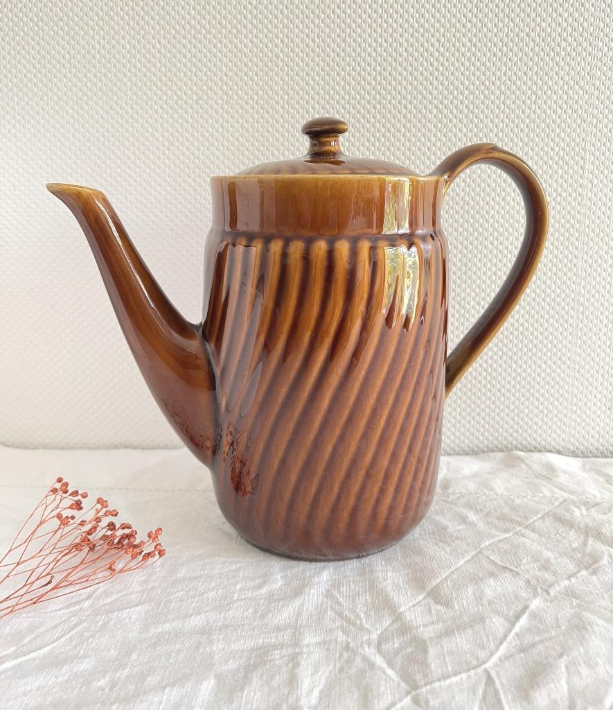 Cafetière Boch Trianon Brun Provence, Antiquités & Art, Enlèvement ou Envoi