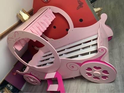 Prinsessenbed als nieuw, Ophalen, Zo goed als nieuw