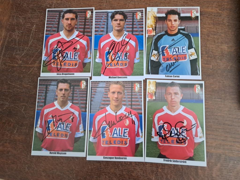 6 fotokaarten Standard 02-03, Verzenden, Zo goed als nieuw, Spelerskaart