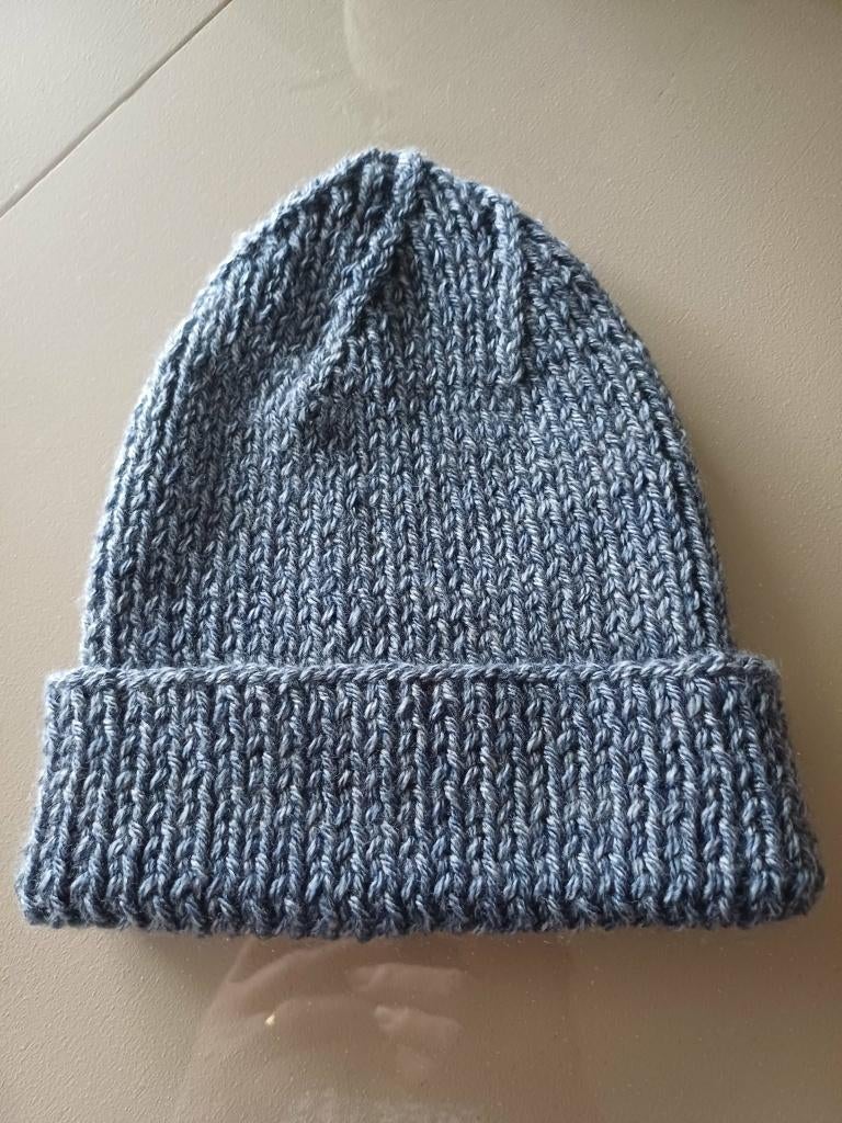 Handgebreide nieuwe muts/beanie dames&heren zie objecten, Ophalen, Nieuw, Muts
