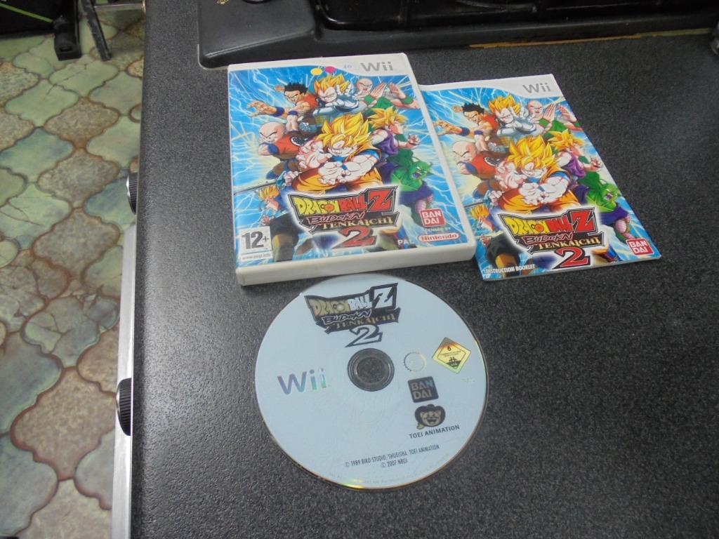 WII Dragon Ball Z Budokai Tenkaichi 2 (orig-compleet), Games en Spelcomputers, Games | Nintendo Wii, Gebruikt, Vechten, 2 spelers