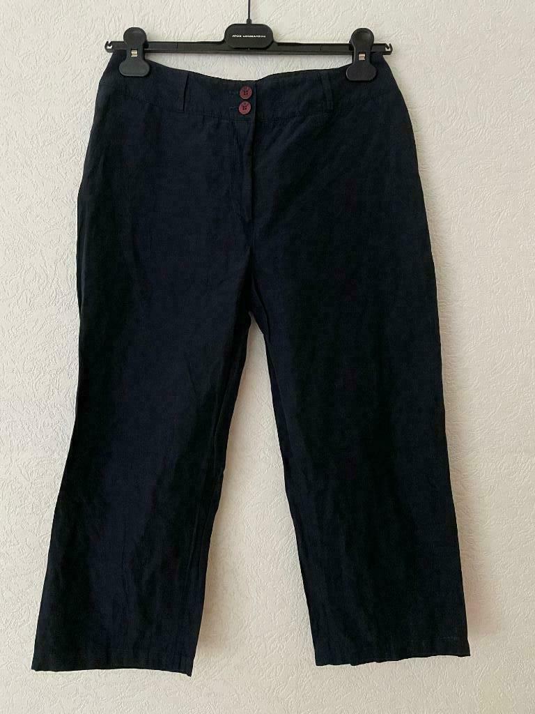3/4 broek ZNJ, Kleding | Dames, Maat 38/40 (M), ZNJ, Zwart, Ophalen of Verzenden