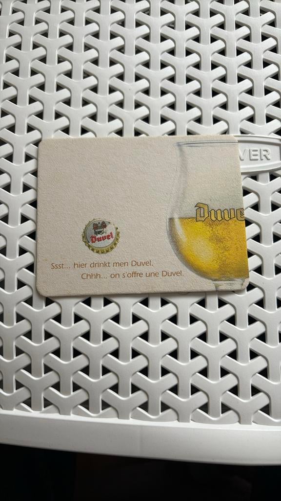 Bierviltje duvel, Verzamelen, Ophalen of Verzenden, Nieuw, Duvel