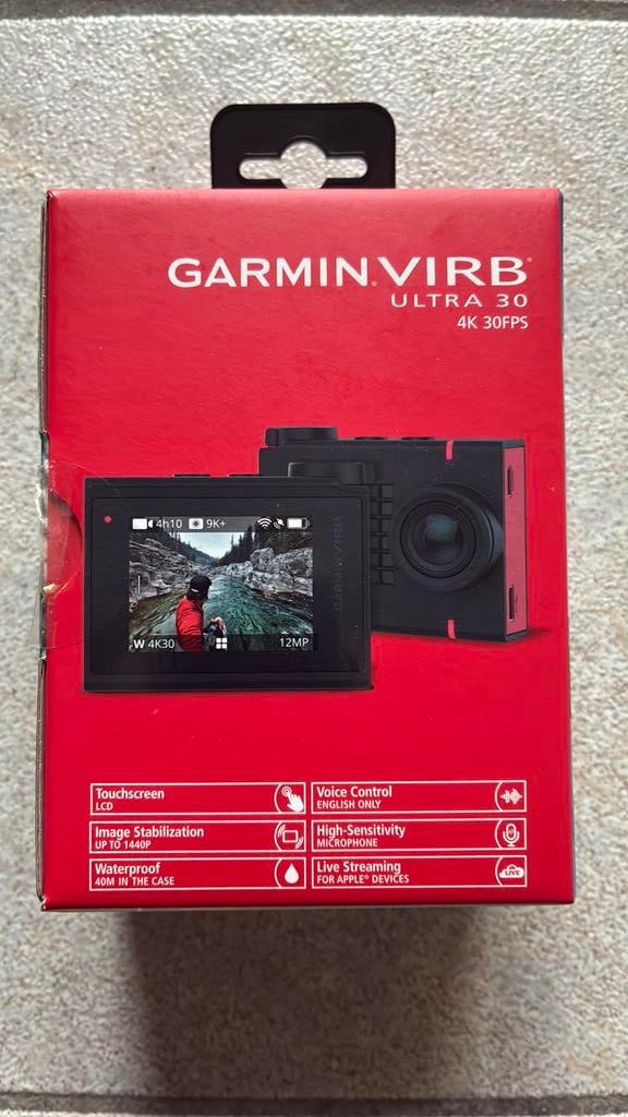 GARMIN VIRB ultra30 4K 30FPS NIEUW, Enlèvement, Neuf