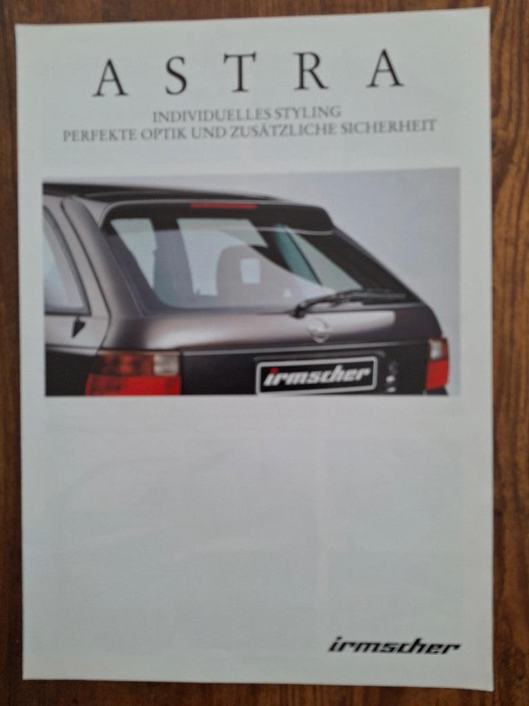 IRMSCHER  OPEL  ASTRA   11/97, Ophalen of Verzenden, Nieuw, Opel