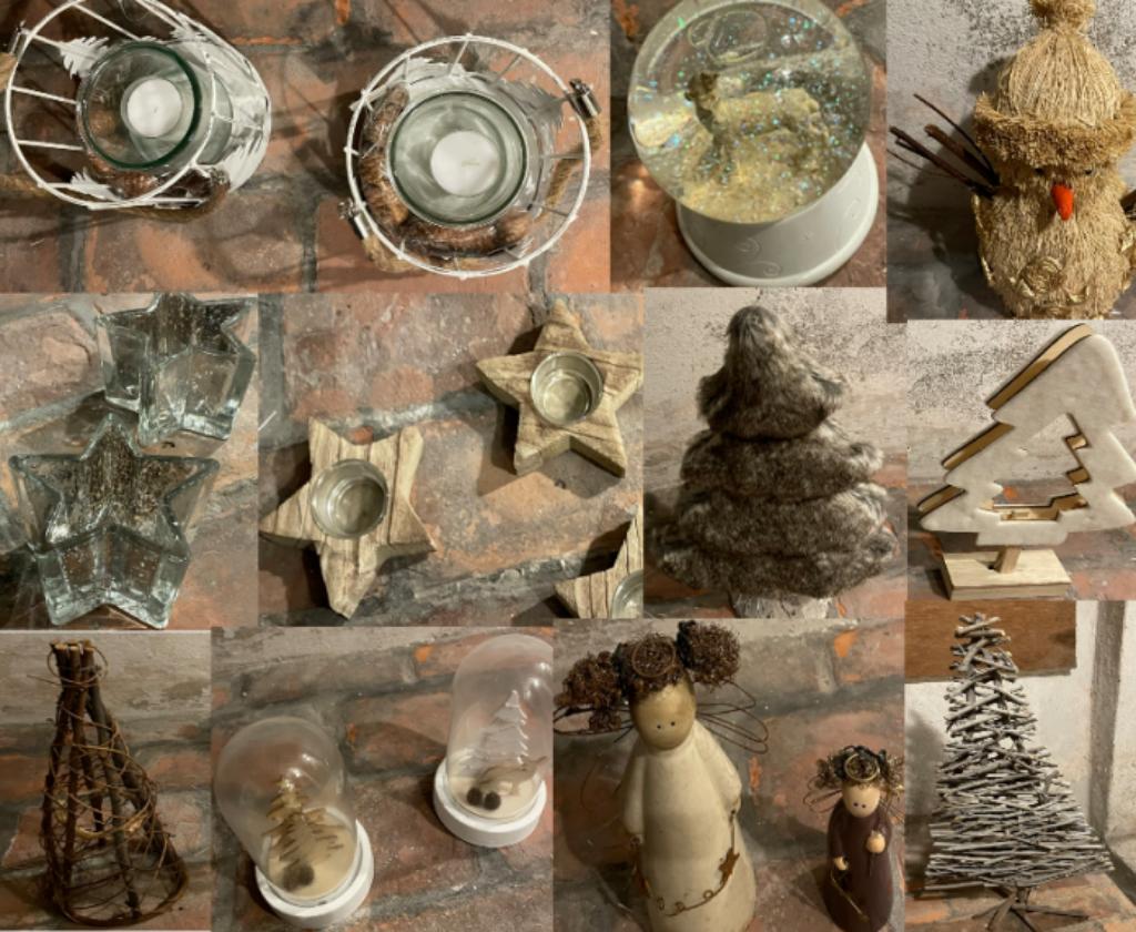 groot lot kerstdecoratie 40 euro, Diversen, Ophalen, Gebruikt