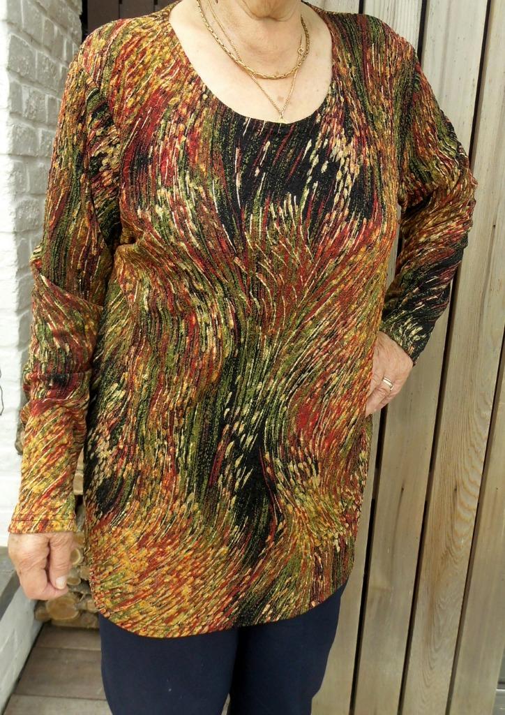 Zeer mooie blouse „DAMART” Maat 46/48, Overige kleuren, Maat 46/48 (XL) of groter, Ophalen of Verzenden, Zo goed als nieuw