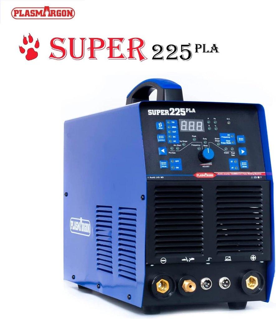 PLASMARGON SUPER 225PLA Machine de soudage multifonction, Envoi, Comme neuf, Tig