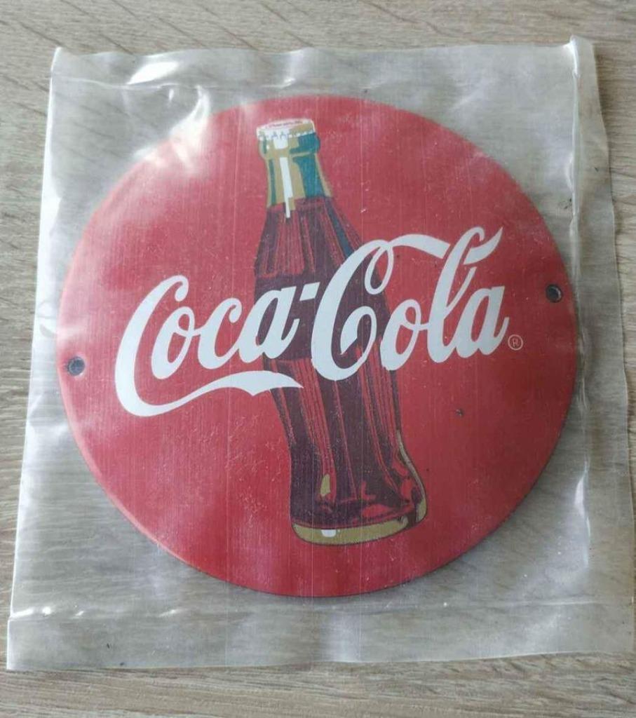 Plaque émaillée Coca-Cola, Enlèvement ou Envoi, Neuf, Panneau publicitaire