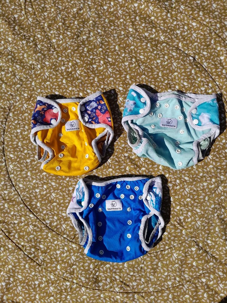 Wasbare luiers : volledige set, Kinderen en Baby's, Ophalen, Gebruikt, Overige typen