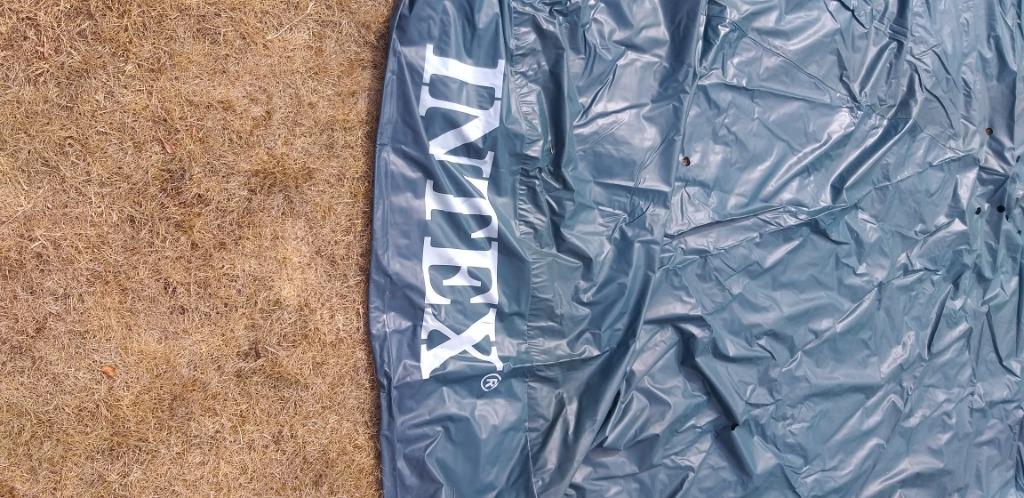 Bâche de protection ronde pour piscine Intex ø 366 cm, Jardin & Terrasse, Enlèvement, Utilisé, Couverture de piscine