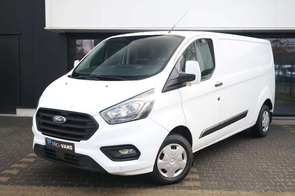 Ford Transit Custom L2 105 PK| CC| Airco| Sensoren| Trekhaak, Voorwielaandrijving, Testrit aan huis, Stof, 1995 cc
