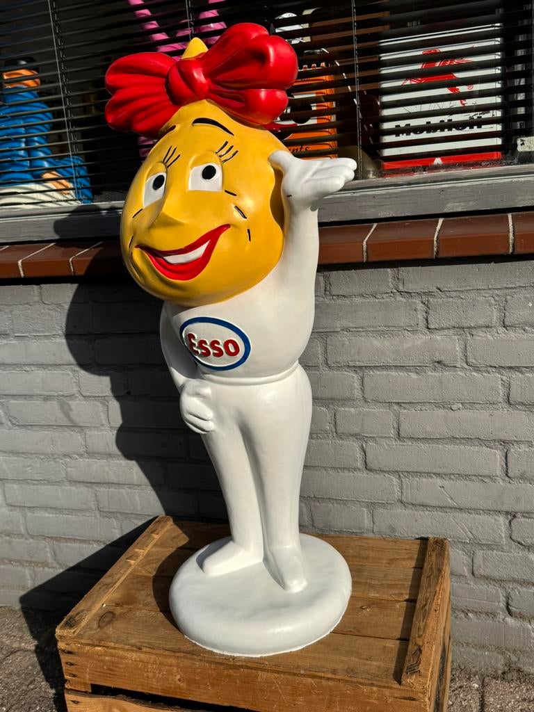 Image publicitaire Groot Esso Lady, Enlèvement, Utilisé, Panneau publicitaire