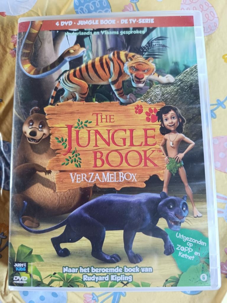 The Jungle Book : Verzamelbox  4 dvd, Cd's en Dvd's, Ophalen of Verzenden