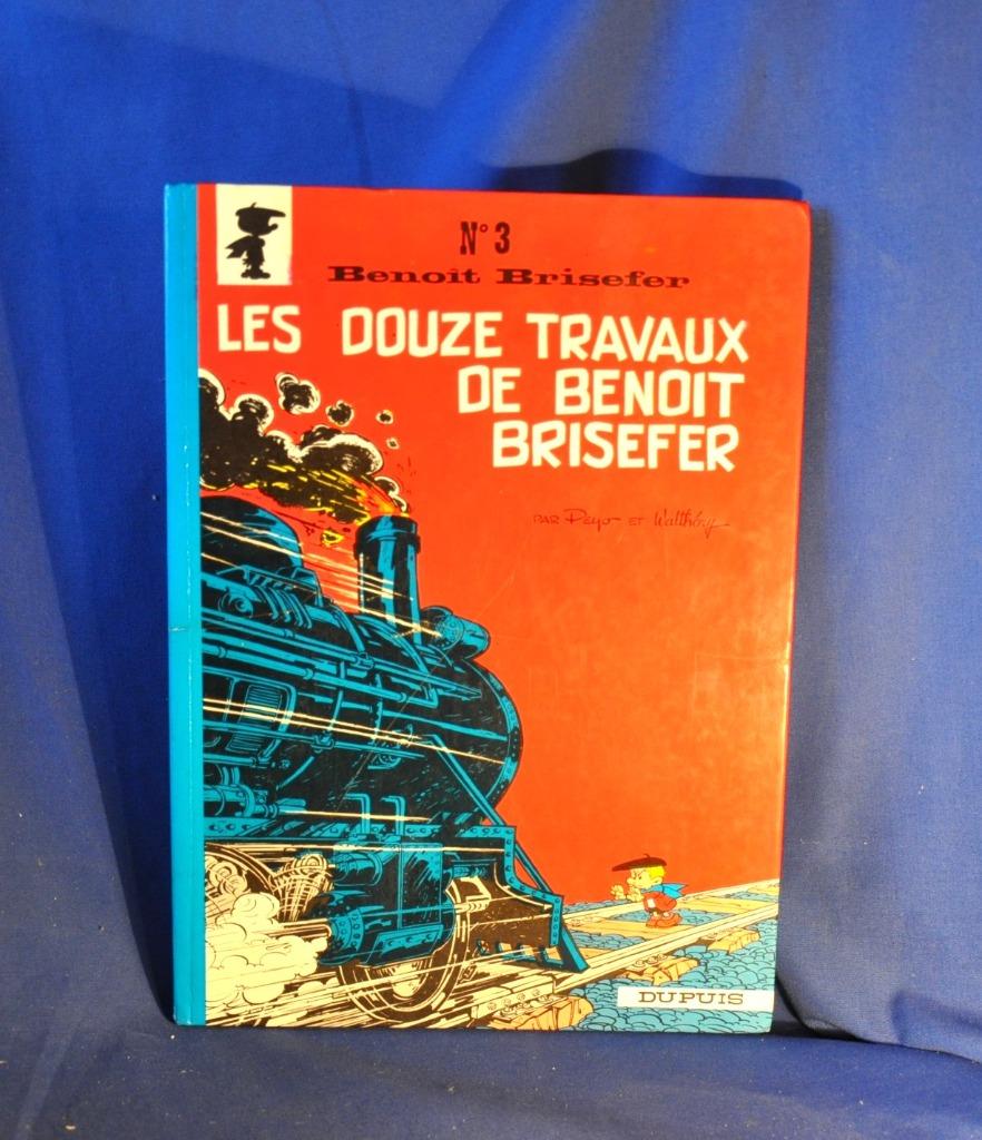 livre bd les douzes travaux de benoit brisefer (x2051), Gelezen, Eén stripboek, Ophalen of Verzenden, Peyo et watthéry