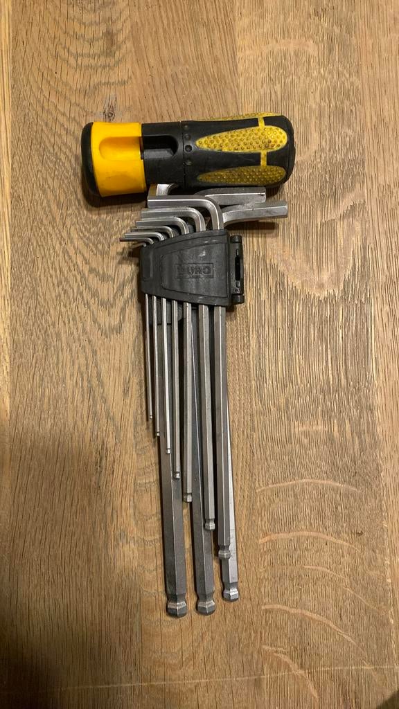 Set imbussleutels 1,5-10 mm, Tuin en Terras, Tuinsproeiers, Ophalen, Nieuw, Overige typen