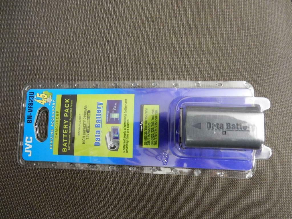 jw0646: JVC Lithium ion batterij BN-V823U, Ophalen of Verzenden, Nieuw