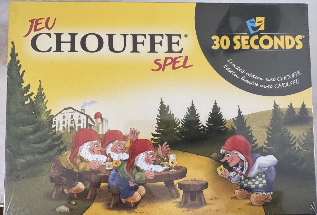 Chouffe spel - jeu 30 seconds - ONGEOPEND in Plastic, Enlèvement ou Envoi, Neuf, Autres types