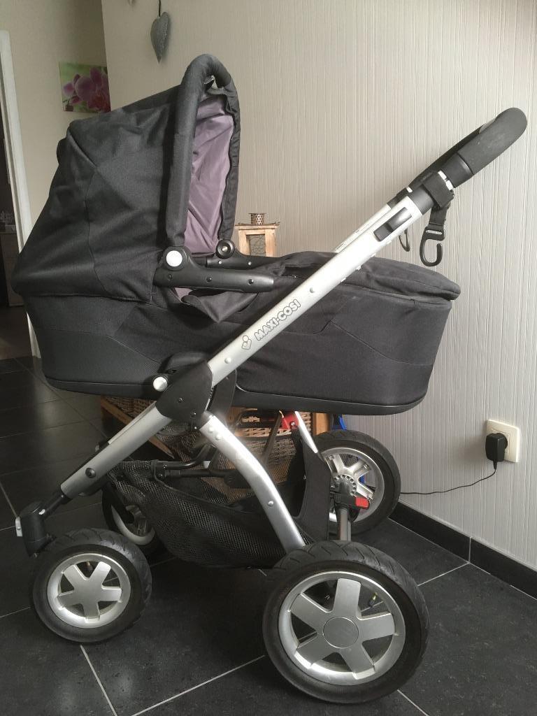 Wandelwagen Maxi-Cosi Mura (3 in 1 systeem), Ophalen, Gebruikt, Verstelbare duwstang, Combiwagen