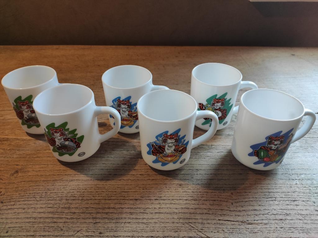 Vintage koffiemokken Esso tijger, 6 stuks, nieuw, Verzamelen, Ophalen, Nieuw, Gebruiksvoorwerp