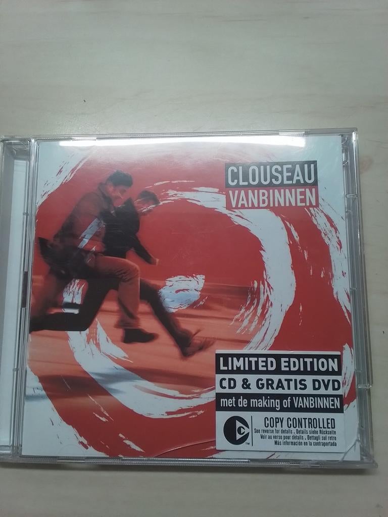 Clouseau vanbinnen limited edition cd + dvd, Ophalen of Verzenden, Zo goed als nieuw