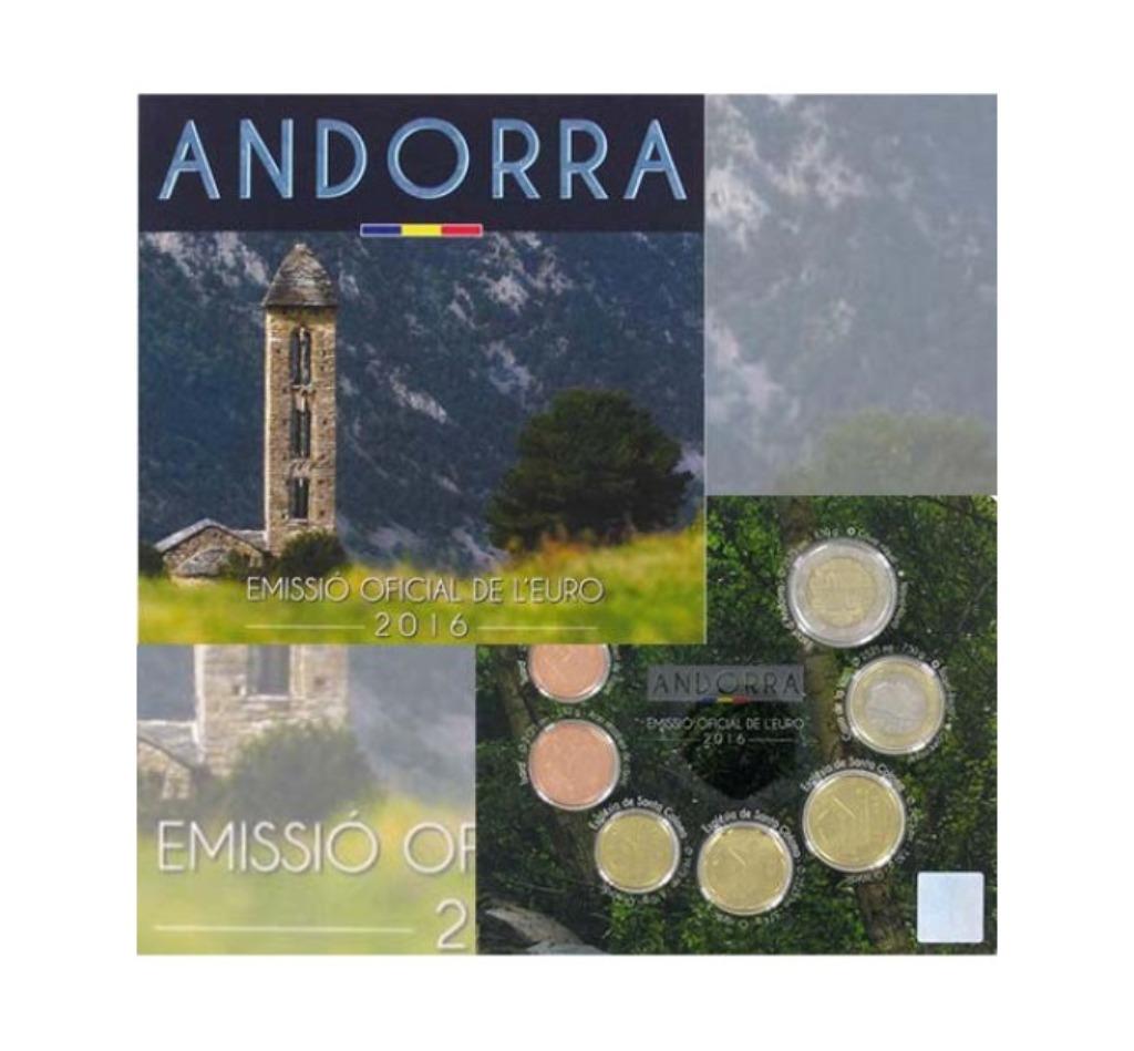 BU Andorra 2016, Ophalen of Verzenden, Overige landen, Overige waardes, Setje