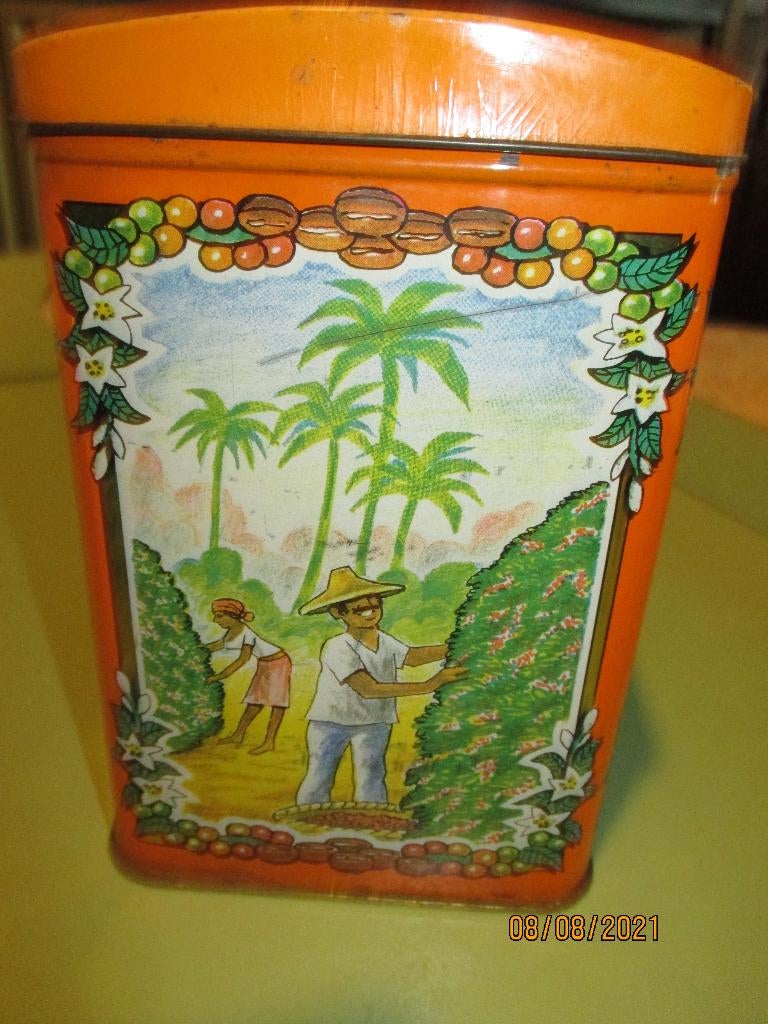 koffieblik, Ophalen of Verzenden, Koffie