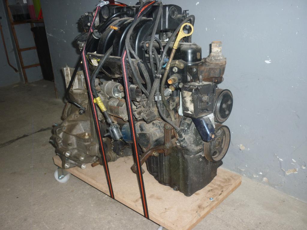 Fiesta-motoren, Ophalen, Gebruikt, Ford