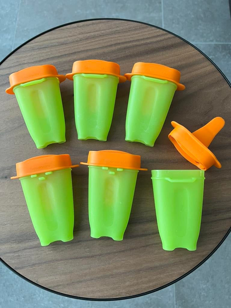 Lolly Tup's - tupperware pour crème glacée 6 pièces, Enlèvement ou Envoi, Comme neuf, Crème, Autres types