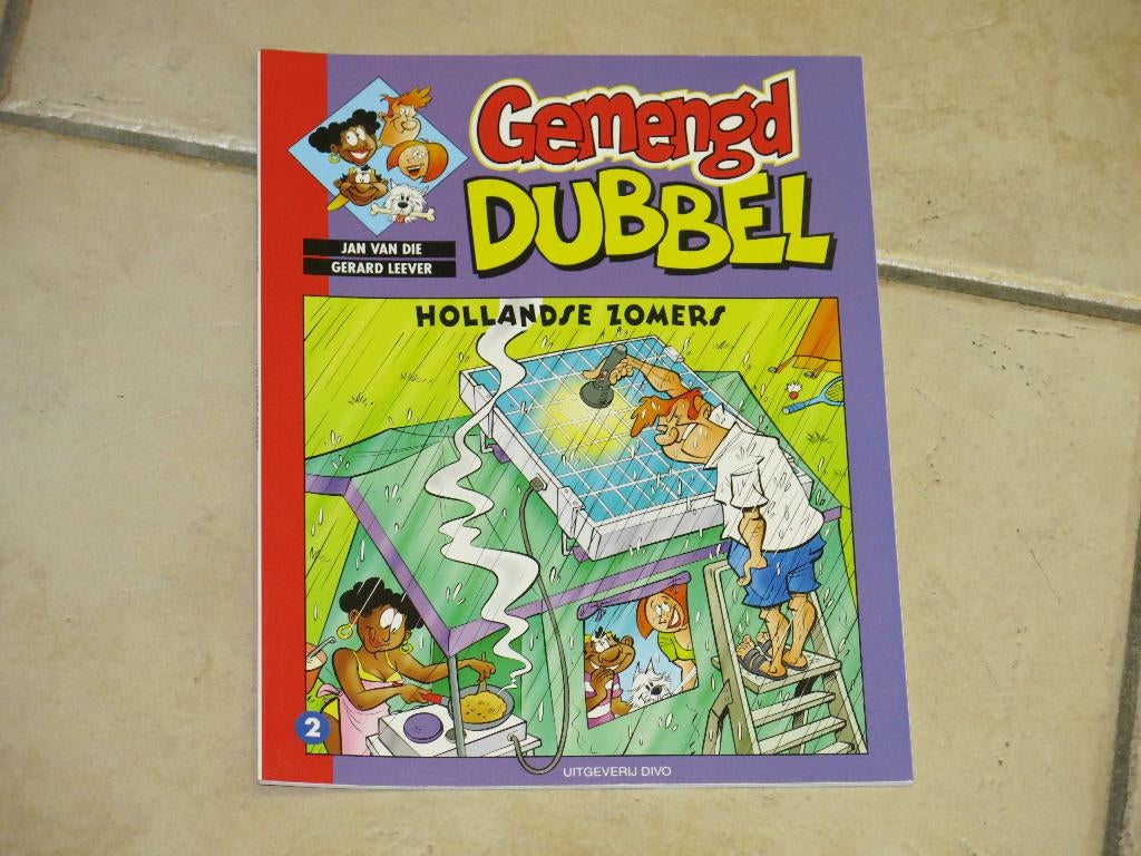 Grappige strip Gemengd Dubbel 2, NIEUW, Enlèvement ou Envoi, Neuf