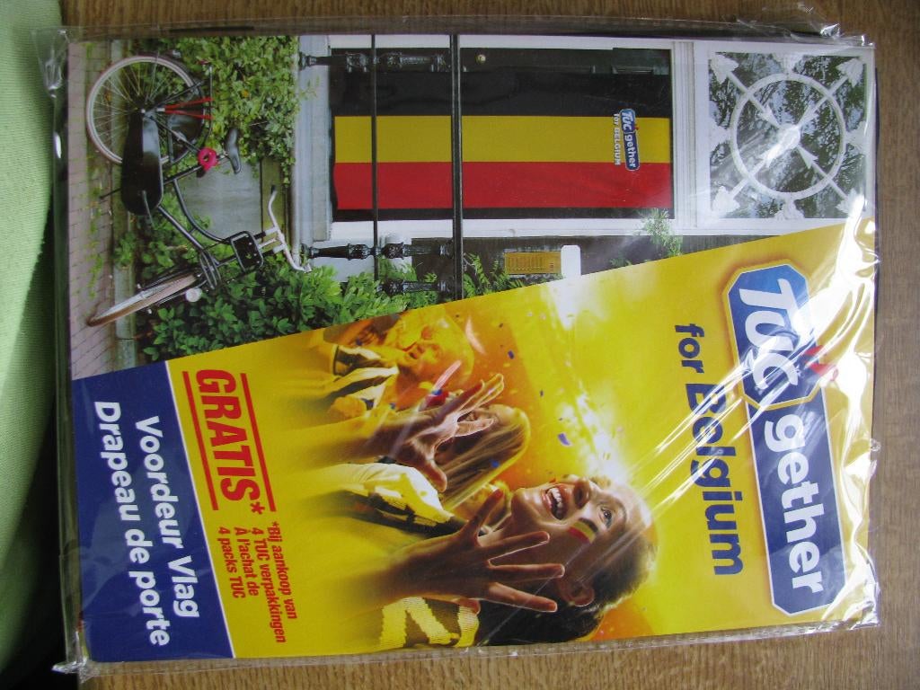 football Door flag Belgium, Enlèvement ou Envoi, Neuf, Autres types