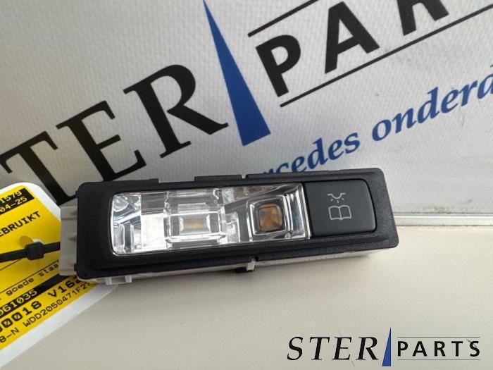 Binnenverlichting achter van een Mercedes C-Klasse, Gebruikt, -, Ophalen of Verzenden, -