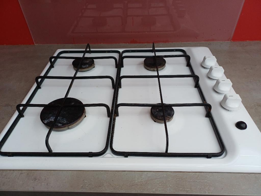 4 taques gaz encastrables Zanussi, Gaz, 4 zones de cuisson, Encastré, Enlèvement