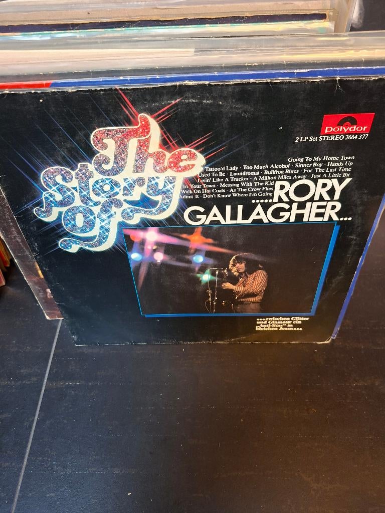 lp - rory gallagher - the story of - 2lp - bak 4, Ophalen of Verzenden, Gebruikt