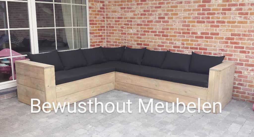 VOORJAARSKORTINGEN! Hoekbank/ Loungeset. Gratis Montage!, Verzenden, Nieuw, Bank, Loungeset