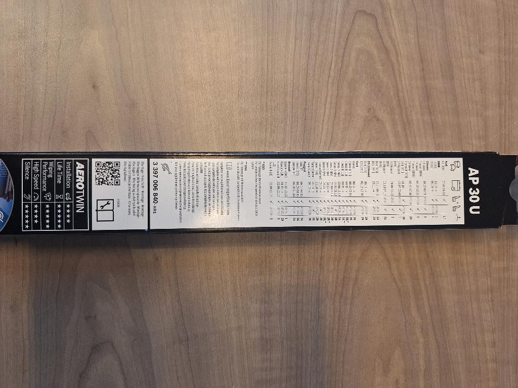 Ruitenwisser Bosch Aerotwin AP 30U, Enlèvement, Neuf, BMW