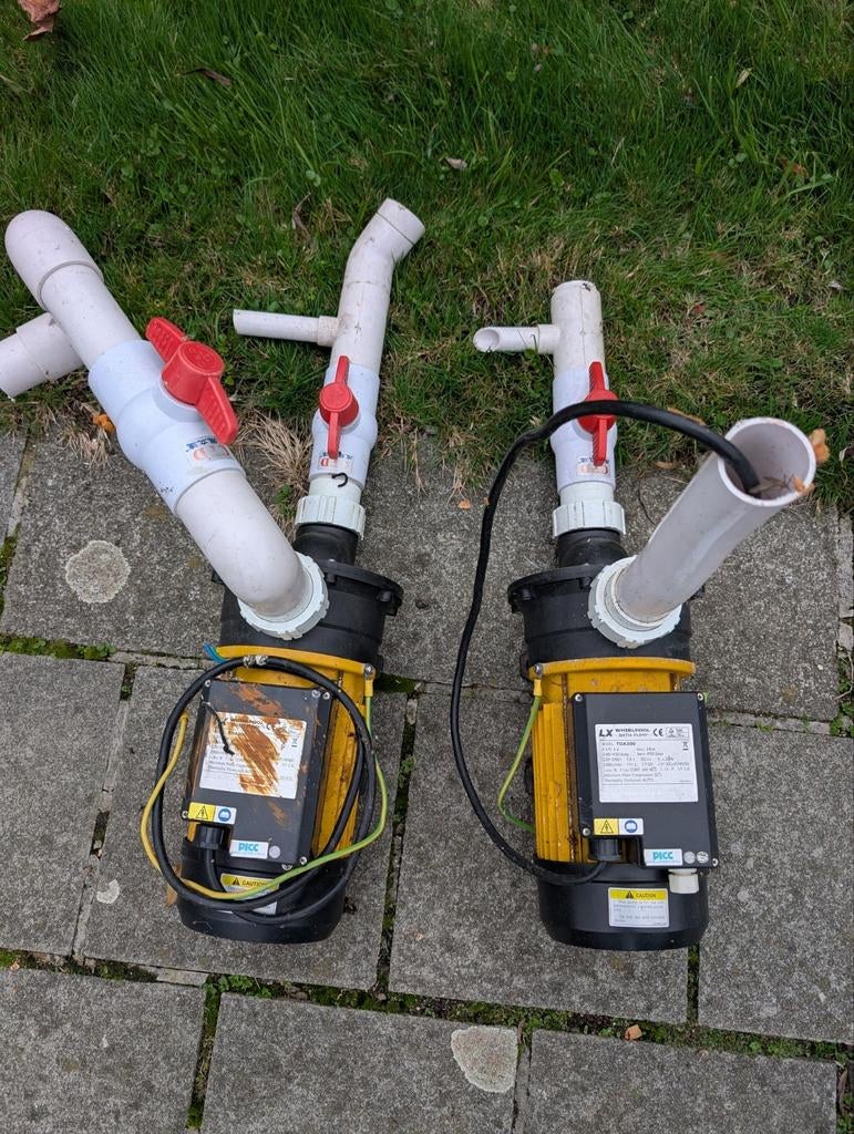 Onderdelen voor jacuzzi, Ophalen