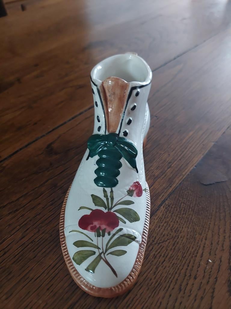 Handgeschilderde schoen Vecchia Bassano, Antiek en Kunst, Ophalen of Verzenden