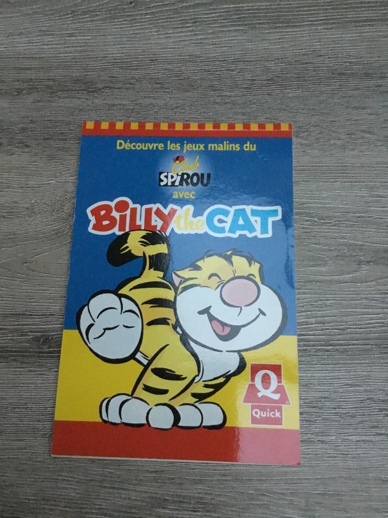 Billy the cat - uitgave Quick, Ophalen of Verzenden, Overige figuren, Nieuw, Overige typen