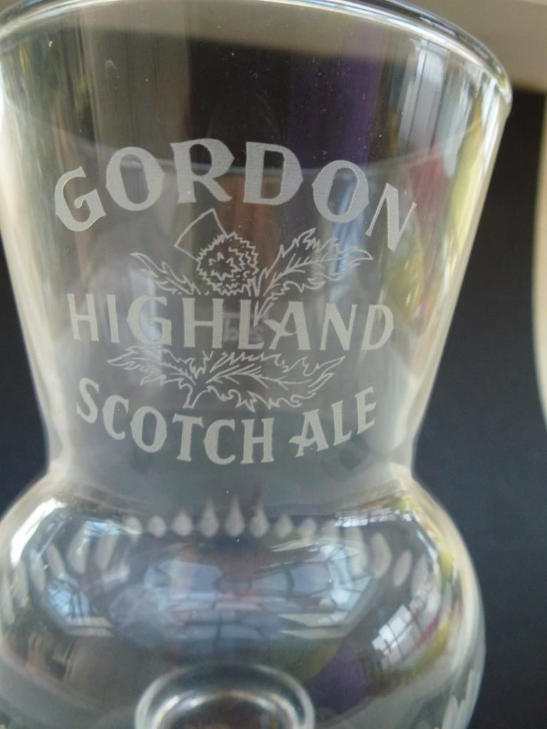 bierglas Gordon Highland Scotch Ale 25 cl, Verzamelen, Ophalen of Verzenden, Zo goed als nieuw, Overige typen, Overige merken
