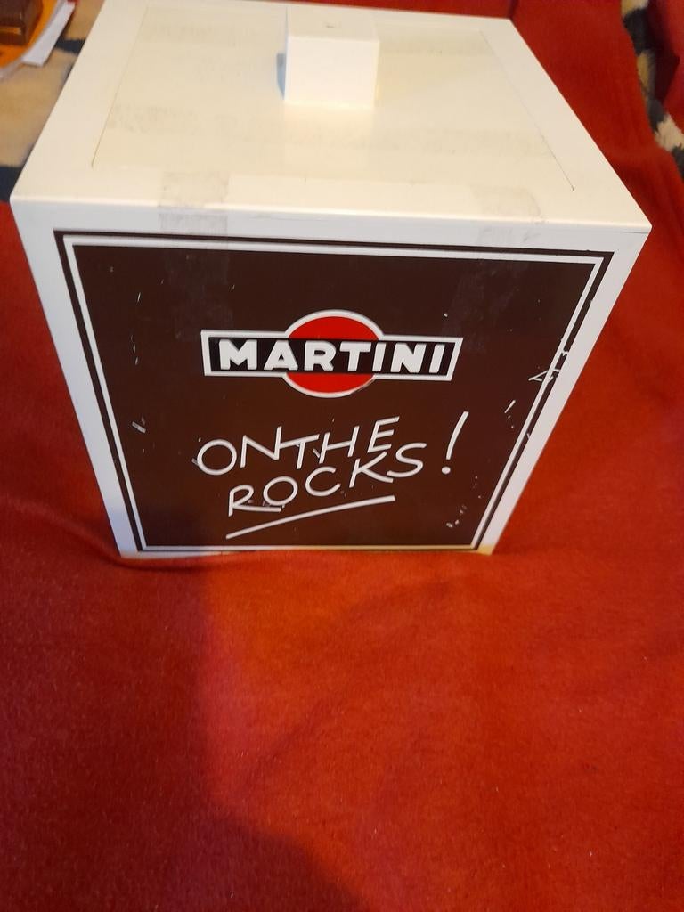 Vintage Martini ijsdoos, Ophalen of Verzenden