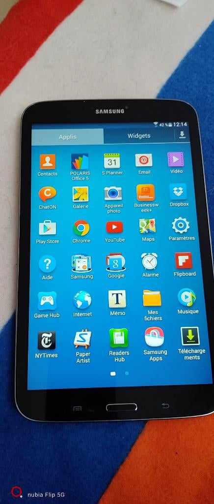 Tablette Samsung, Enlèvement