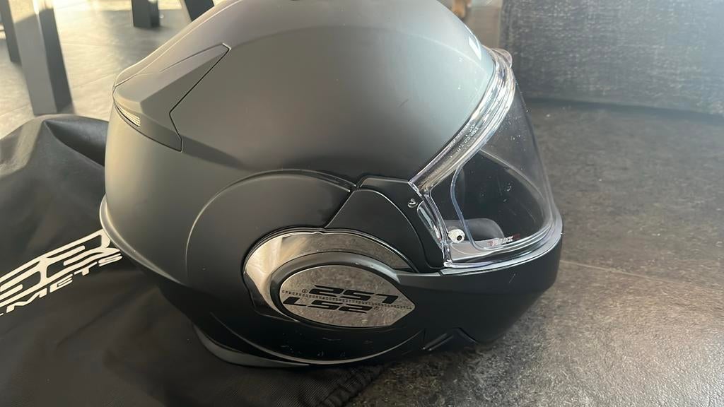 Casque modulable  LS2 Valiant noir mat. Taille xxl., Ophalen of Verzenden, XXL