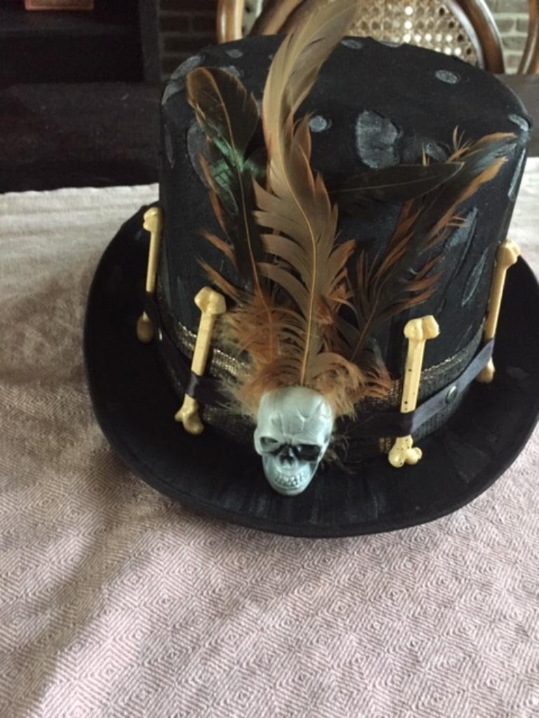 Hoed Halloween - Steampunk, Ophalen, Zo goed als nieuw, Hoed